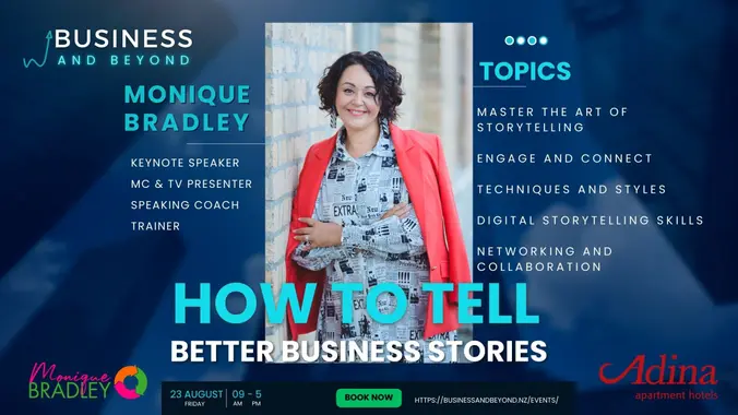 Read more about the article How To Tell Better Business Stories with Monique Bradley